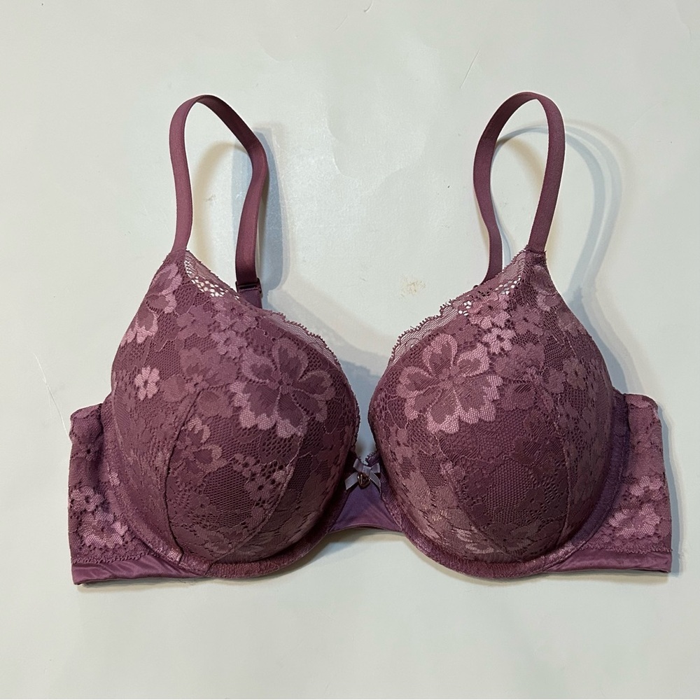 Victoria's Secret Body by Victoria Perfect Shape Lace Overlay Bra - 36D
